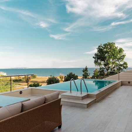 Vitaládes Villa Vasillis-Heated Swimming Pool With Infinity View מראה חיצוני תמונה